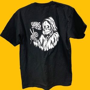 Vans Reaper With Flower Graphic Tee